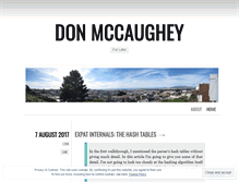 Tablet Screenshot of donmcc.wordpress.com
