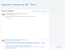 Tablet Screenshot of hyperionbi.wordpress.com