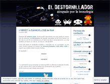 Tablet Screenshot of eldestornillador.wordpress.com