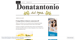 Desktop Screenshot of donatantonio.wordpress.com