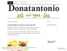Tablet Screenshot of donatantonio.wordpress.com