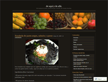 Tablet Screenshot of deaquidealla.wordpress.com