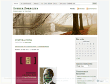 Tablet Screenshot of ezorrozua.wordpress.com