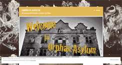 Desktop Screenshot of orphanasylum.wordpress.com