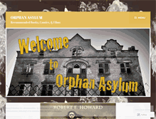 Tablet Screenshot of orphanasylum.wordpress.com