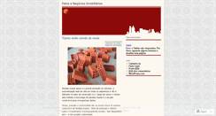 Desktop Screenshot of fatosenegociosimobiliarios.wordpress.com