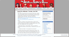 Desktop Screenshot of joshandtamrashow.wordpress.com