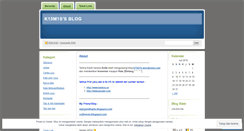 Desktop Screenshot of k15m1s.wordpress.com