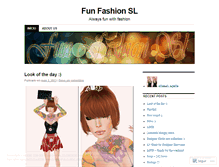 Tablet Screenshot of funfashionsl.wordpress.com