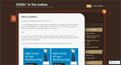 Desktop Screenshot of chillinintheicebox.wordpress.com