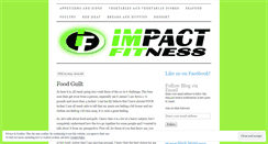 Desktop Screenshot of fitwitme.wordpress.com