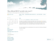 Tablet Screenshot of cprockerz.wordpress.com