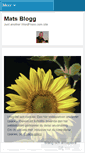 Mobile Screenshot of mats66.wordpress.com