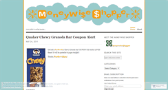 Desktop Screenshot of moneywiseshopper.wordpress.com