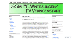 Desktop Screenshot of damenfcw.wordpress.com