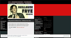 Desktop Screenshot of guillaumefayearchive.wordpress.com