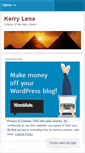 Mobile Screenshot of kerrylena.wordpress.com