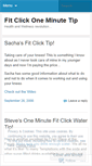 Mobile Screenshot of fitclick.wordpress.com