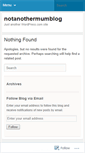 Mobile Screenshot of notanothermumblog.wordpress.com