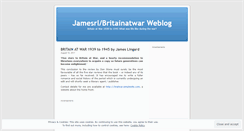 Desktop Screenshot of jamesrl.wordpress.com