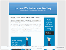 Tablet Screenshot of jamesrl.wordpress.com