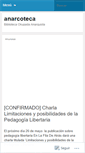 Mobile Screenshot of anarcoteca.wordpress.com