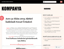 Tablet Screenshot of kompanya.wordpress.com