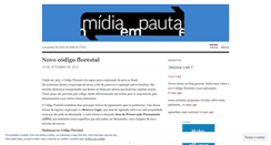 Desktop Screenshot of midiaempautaufmg.wordpress.com