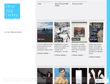 Tablet Screenshot of brickwallgallery.wordpress.com
