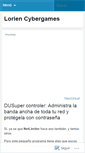 Mobile Screenshot of cyberlorien.wordpress.com