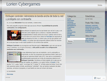 Tablet Screenshot of cyberlorien.wordpress.com