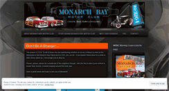 Desktop Screenshot of monarchbay.wordpress.com