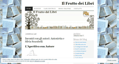 Desktop Screenshot of ilfruttodeilibri.wordpress.com