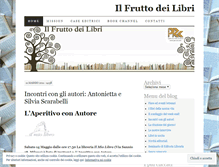 Tablet Screenshot of ilfruttodeilibri.wordpress.com