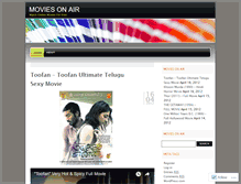 Tablet Screenshot of moviesonair.wordpress.com