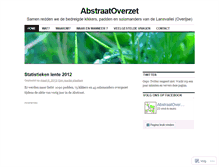 Tablet Screenshot of abstraatoverzet.wordpress.com