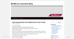 Desktop Screenshot of minimoversau.wordpress.com