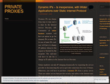 Tablet Screenshot of privateproxiessafe.wordpress.com