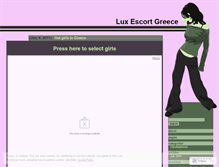 Tablet Screenshot of luxescortathens.wordpress.com