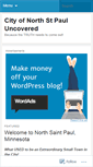 Mobile Screenshot of cityofnorthstpaul.wordpress.com