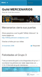 Mobile Screenshot of mercenariosguild.wordpress.com