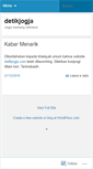 Mobile Screenshot of detikjogja.wordpress.com