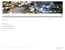 Tablet Screenshot of jesseharte.wordpress.com