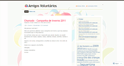 Desktop Screenshot of amigosvoluntarios.wordpress.com