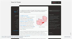 Desktop Screenshot of newsforpeople.wordpress.com