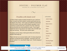 Tablet Screenshot of dystini.wordpress.com