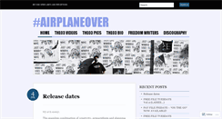 Desktop Screenshot of airplaneover.wordpress.com