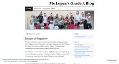 Desktop Screenshot of lopez310.wordpress.com