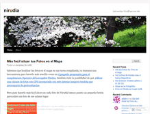 Tablet Screenshot of nirudia.wordpress.com