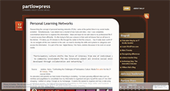 Desktop Screenshot of partlowpress.wordpress.com